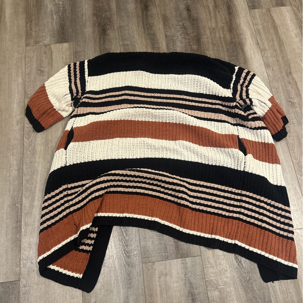 By Together Multicolor Striped Cardigan - Picture 3 of 3